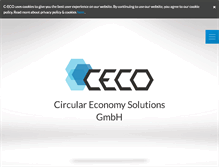 Tablet Screenshot of c-eco.com